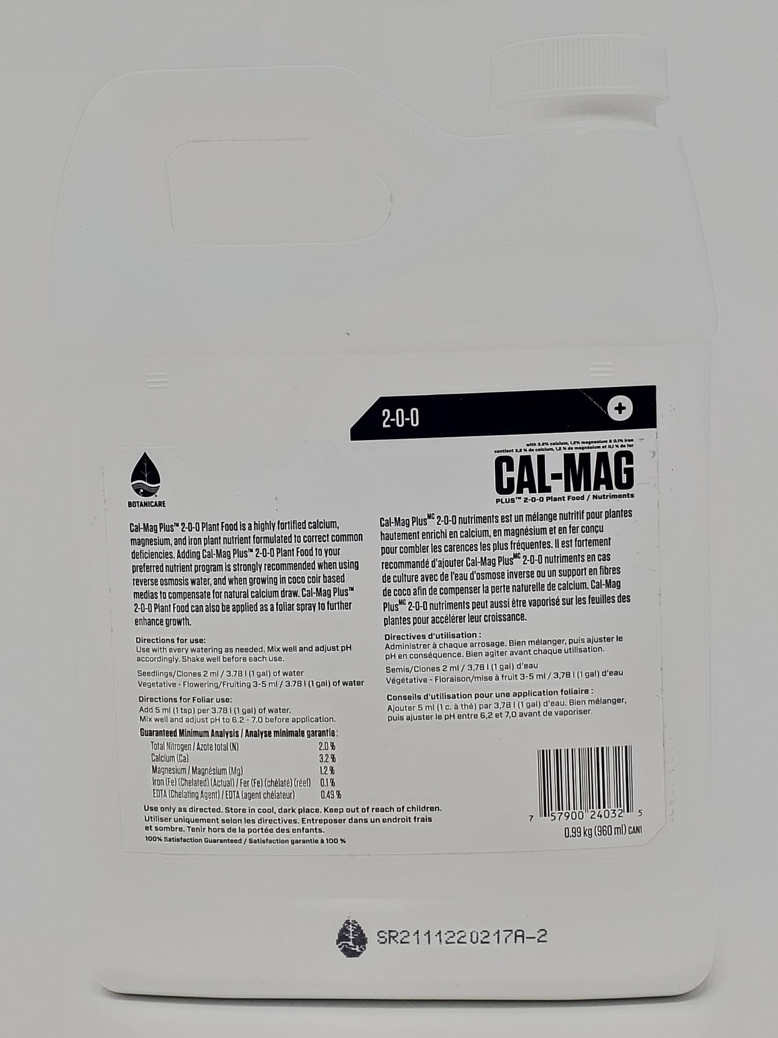 BOTANICARE CAL-MAG PLUS