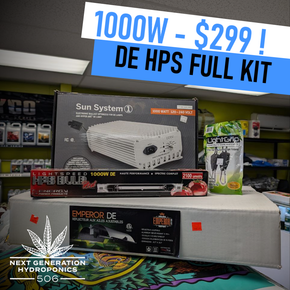 1000W DE HPS GROW LIGHT KIT