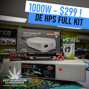1000W Double-Ended HPS Grow Light Kit for Indoor Plants